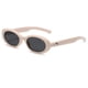 thumbnail image 5 of Gafas de sol modernas y atractivas, de estilo francés, ovaladas y negras, para mujeres con miopía, 5 of 5