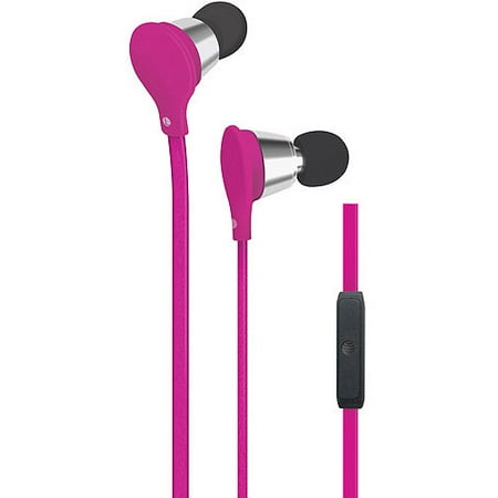 AT;T Jive Earbuds with In-Line Mic, Assorted Colors