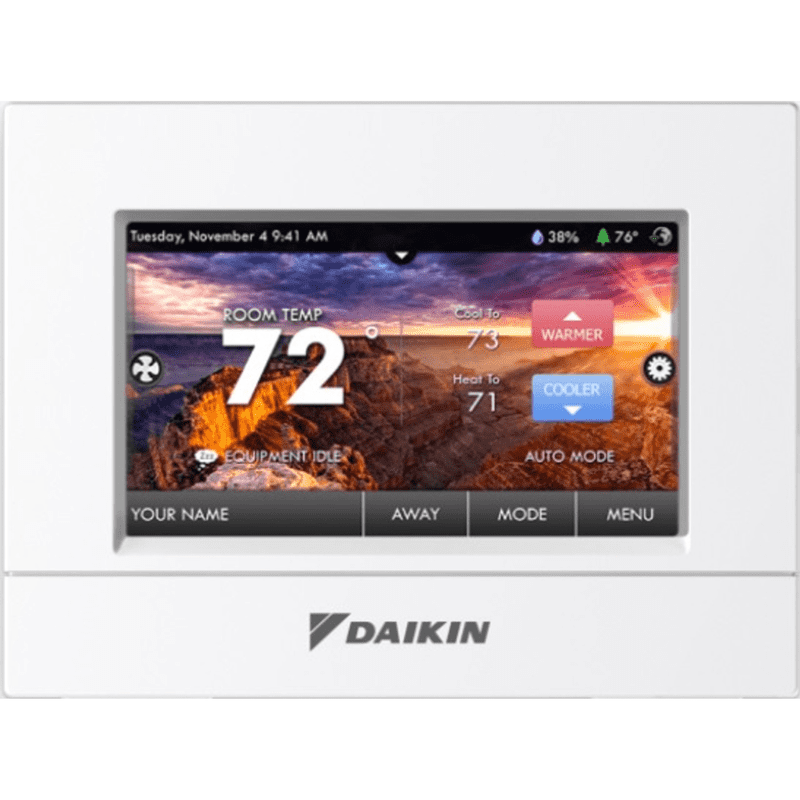 New Daikin DT4273C Comm Touch Digital Stat w/ WiFi & Humidity Control 4h/2cc