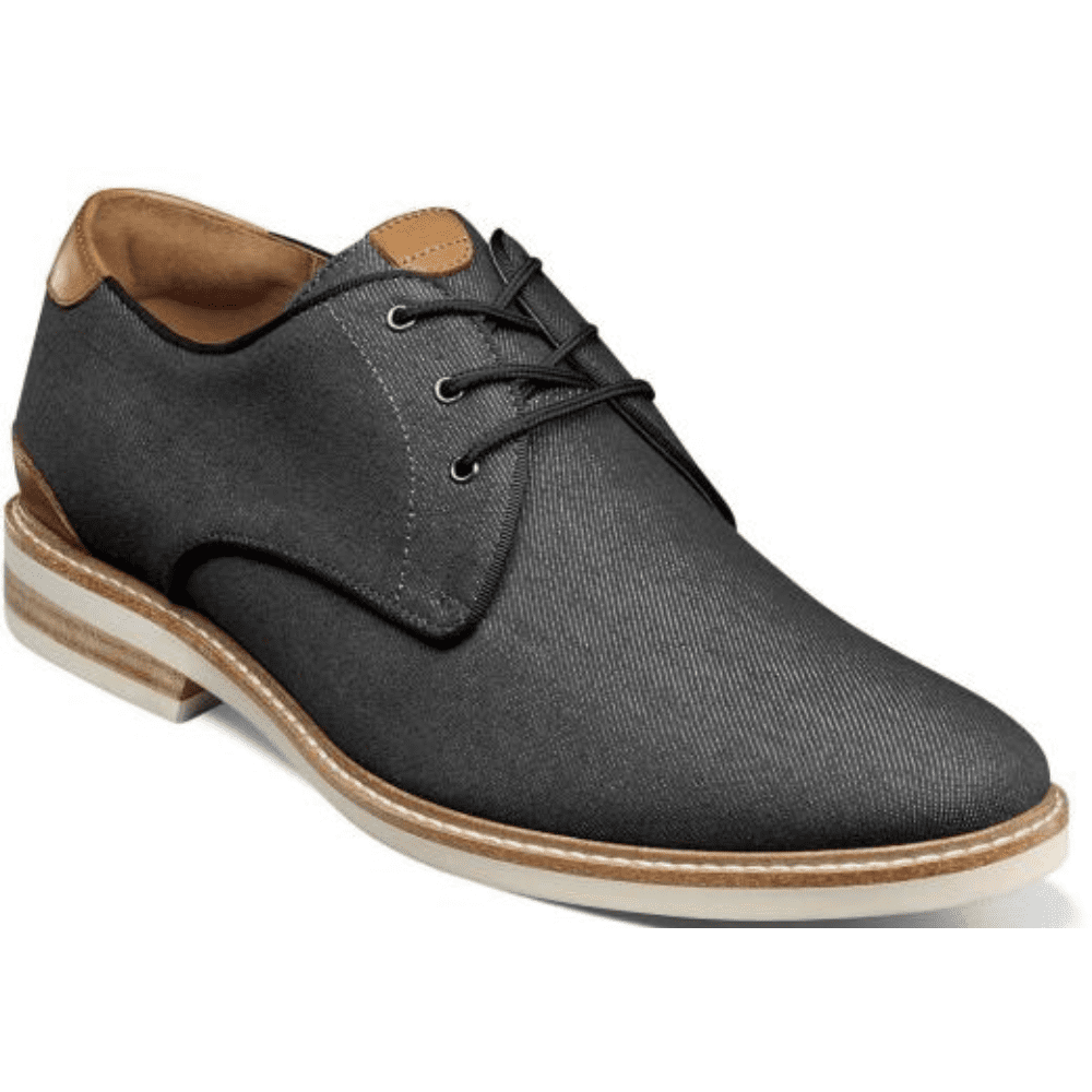 florsheim highland canvas plain toe oxford