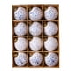 thumbnail image 2 of Seyotauo 12 Pcs Christmas Ball Ornaments Set - Shatterproof Plastic Christmas Tree Decorations Christmas Decorative Hanging Ornaments Xmas Decorative Hanging Ball Ornaments for Holiday, 2 of 7