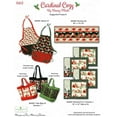 thumbnail image 6 of Wilmington Prints Cardinal Cozy Holly Toss, Fabric by The Yard (Black), 6 of 6