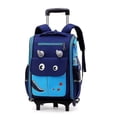 thumbnail image 4 of Sac à Dos à Roulettes pour Filles, Sacs Trolley Scolaires avec Roues, Sac à Dos Roulant pour Garçons, Sac à Dos à Roulettes pour Enfants, 4 of 5