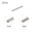 thumbnail image 3 of 1x10mm Dowel Pins, 20 Pack Round Head Flat Chamfered End Dowel Pin, 3 of 6