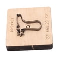 thumbnail image 4 of Outil de Estampage en Cuir, Base en Bouleau en Forme de Chaussure, Simple à Utiliser pour Carton et Caoutchouc, 4 of 8