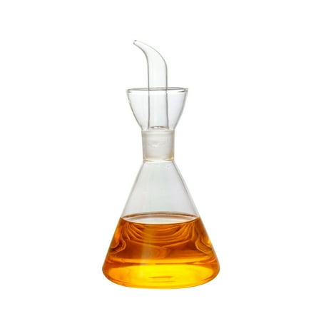 

Olive Oil Dispenser Oil Bottle Glass with Drip Bottle Spout 500ml