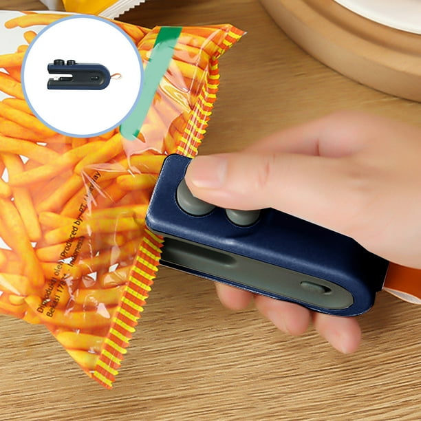 Aparatos de cocina, accesorios de cocina, utensilios de cocina, minimáquina de sellado para el hogar, sellador de bolsas de plástico para alimentos, sellador a presión manual.