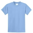 thumbnail image 5 of Port & Company Youth Core Blend Tee-XL (Light Blue), 5 of 6