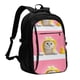 thumbnail image 1 of Disketp A Funny Cat Mochila de Viaje Estampada para Laptop con Puerto de Carga USB, Mochila Impermeable para Computadora – Regalo para Hombres y Mujeres, 1 of 7