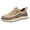 Coffee, variant on EaseDay Men's Walking Shoes Casual Sneakers Lightweight Breathable Lace Up Shoes for Men Comfortable Everyday Running Travel Beach and Outdoor Wear
