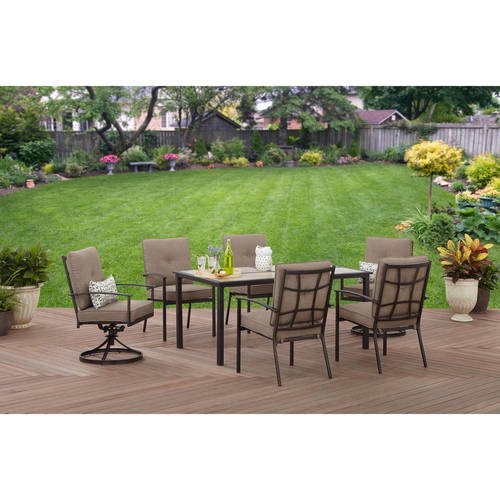 Better Homes And Gardens Peachtree Park 7pc Dining Set Walmart Com Walmart Com