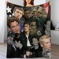 thumbnail image 4 of Handsome Callum Turner Blanket Ultra Soft Flannel Fleece Blanket Stylish Bedroom Living Room Sofa Warm Blanket All Season Use 60"*80"（150 * 200cm）, 4 of 5