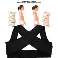 thumbnail image 4 of Breathable Comfortable Back Brace, Posture Corrector, Without Straining Posture Correction For Body Shape S,M,L,XL,XXL, 4 of 8