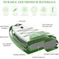 thumbnail image 4 of CYFIE 10.6ft Inflatable Paddle Board for Adult, Premium SUP Stand up Paddle Board with Kayak Seat, SUP Accessories, Pump, 4 Pcs Adjustable Paddles, Backpack, Camera Mount, Leash, Removable Fin, Green, 4 of 11
