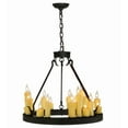 thumbnail image 2 of Meyda Tiffany 138768 Deina 18 Light 24" Wide Taper Candle Style Chandelier - Coffee Bean, 2 of 7