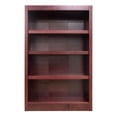 thumbnail image 2 of Pemberly Row 4 Shelf Single Wide Wood Bookcase 30"Wx48"H in Cherry, 2 of 7