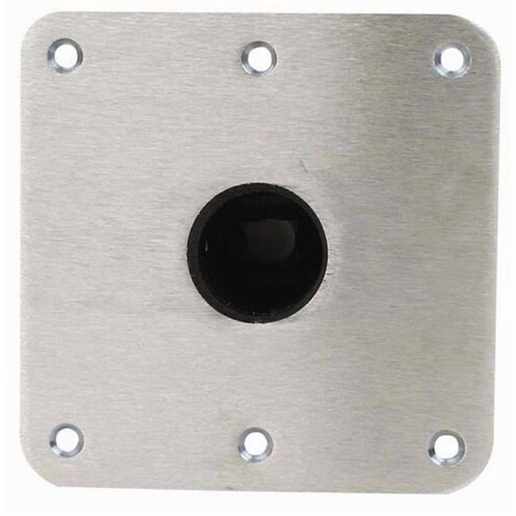 Attwood 69773 Snap-Lock 1.77" Base Plate - 7" x 7" Stainless Steel