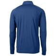 thumbnail image 3 of Men's Cutter & Buck Royal Florida Gators Adapt Eco Knit Stretch Recycled Quarter-Zip Pullover Top, 3 of 3