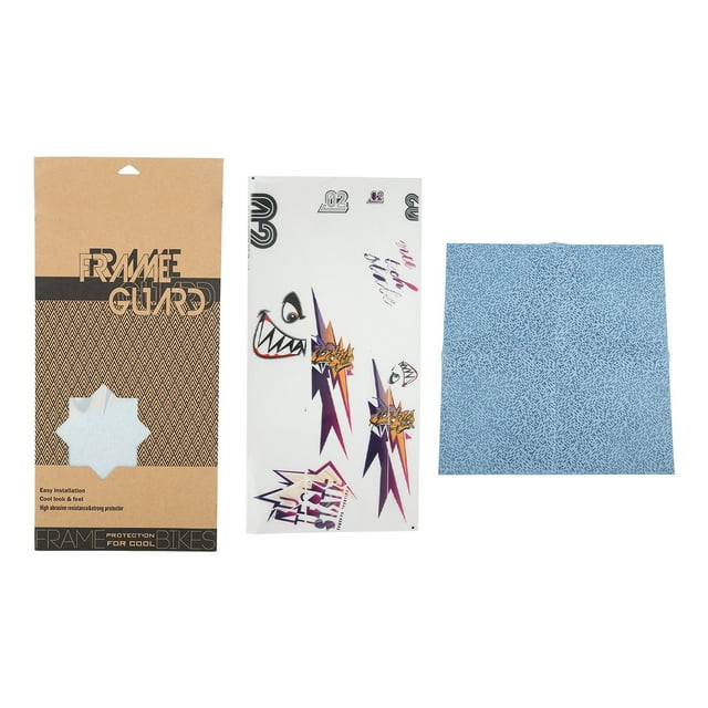 Cinta protectora para cuadro de bicicleta, ENLEE One Set Adhesivos para cuadro de bicicleta Cinta protectora para cuadro de bicicleta Características de vanguardia
