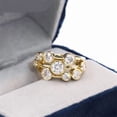thumbnail image 5 of Elegant Lab Created Diamond Boodles Wedding Bands in 925 Sterling Silver - Timeless & Classic, Perfect for Engagements & Anniversaries, 5 of 5