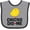 Heather and Black, variant on Inktastic Easter Baby Boy Chicks Dig Me Boys Baby Bib