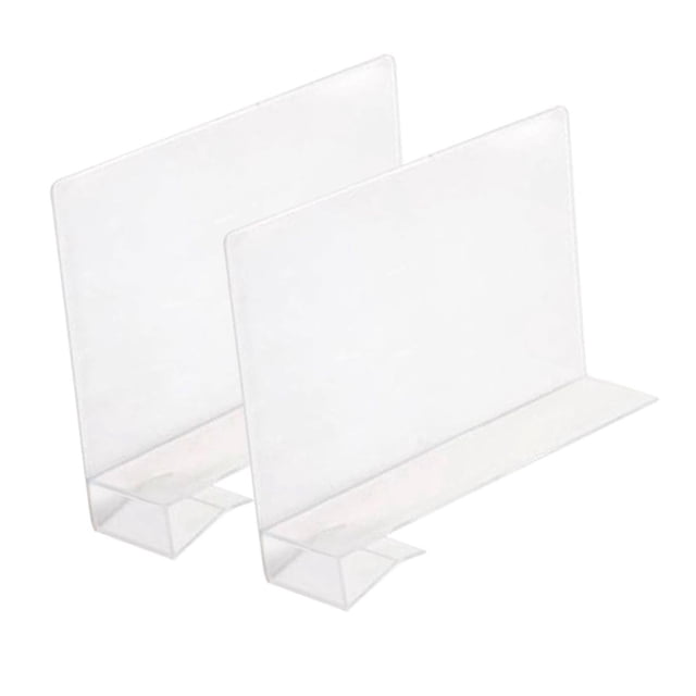 Closet Shelf Dividers, Storage Large Size Multi Function PP 2pcs Easy Installation Shelf Dividers Separator for Bedroom