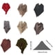 thumbnail image 3 of Qarigey Chal de mujer, abrigos cálidos de otoño, bufanda de hombro de Color sólido, Poncho, decoración de moda, prendas de vestir Accesorios de disfraces Café, 3 of 6