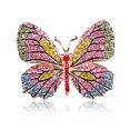 thumbnail image 4 of Golden Monarch Butterfly Crystal Pin/Brooch, 4 of 4
