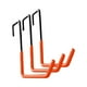 thumbnail image 4 of para bicicletas de garaje, para pared, organizadores sencillos y resistentes, para colgar bicicletas, ruedas, patios, talleres y hogares. Naranja, 4 of 8