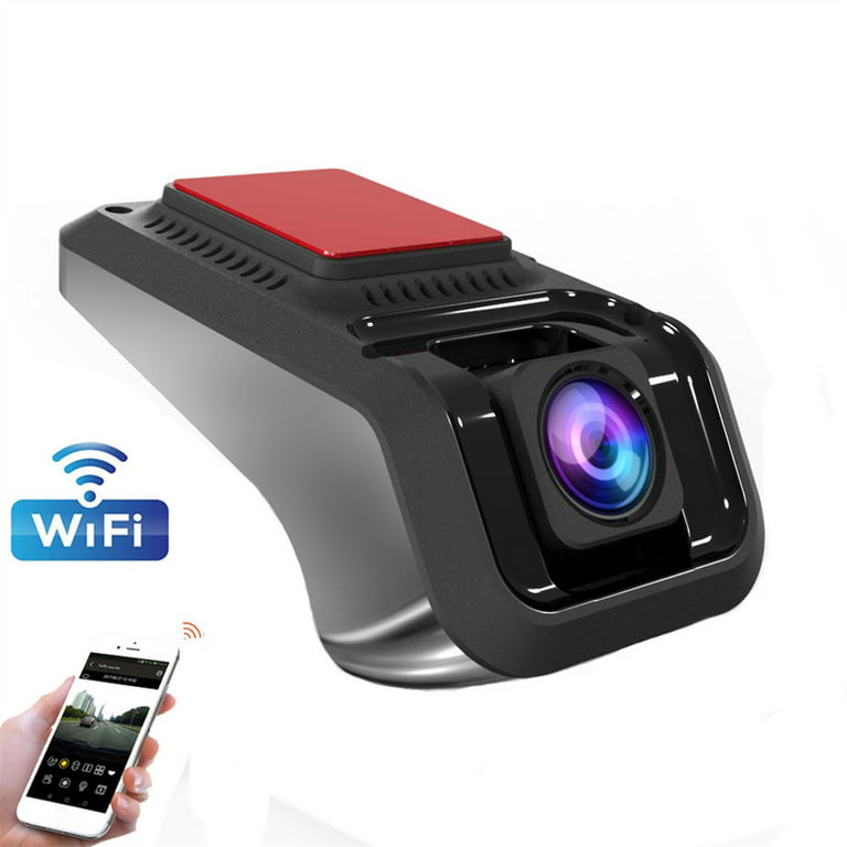Hd Ips Screen Dash Cam 2k Wifi Front Car Camera Dash Camera, Car Driving  Recorder With App, Gravity Sensor - Temu