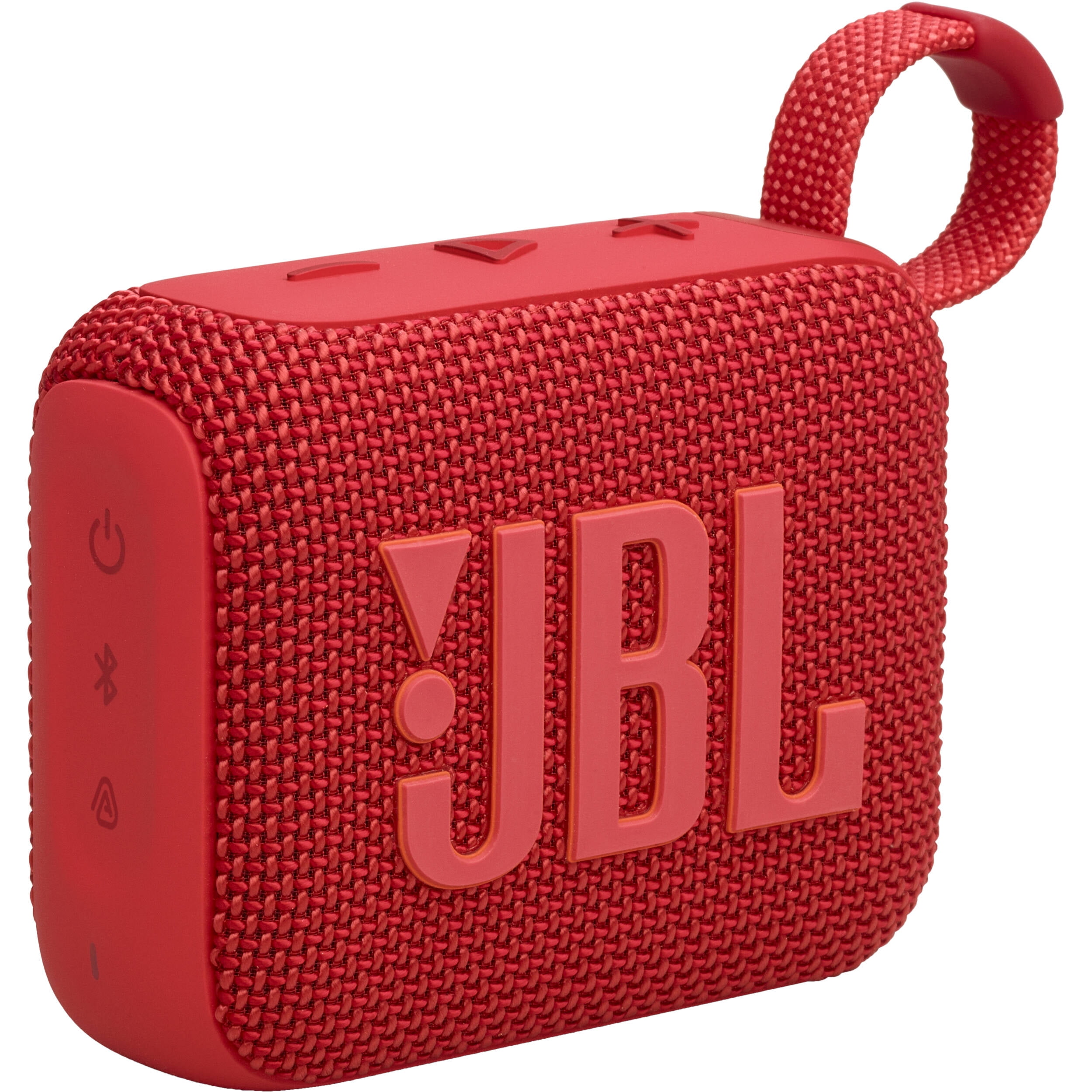Restored JBL JBLGO4REDAM-Z Go 4 Portable Bluetooth Speaker, Red (Refurbished)
