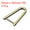 Bronze, variant on Uxcell D-Rings Screw in Shackle, 4Pack 50mm Horseshoe U Shape D Ring for Bag DIY, Silver