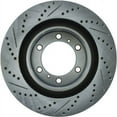 thumbnail image 2 of StopTech Select Sport Drilled and Slotted Brake Rotor; Front Left, 2 of 5