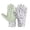 B, variant on Breathable Garden Gloves with PVC Grip Dots, Lightweight Floral Print Work Gloves for Digging & Harvesting, Elastic Wrist Cuff Design, Ideal for Home Gardening & Flower Arranging