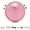 Pink, variant on 3 In 1 Mini Robot Vacuum Cleaner Sweep Mop For Hard Floor Desk And Portable Indoor Cleaning(White)