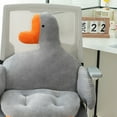 thumbnail image 2 of Office Cushion Soft Cushion Office Cushion Soft Comfortable Strap Design Goose Shape One Piece Home Cushion For Students Adults, 2 of 5