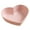 Pink, variant on Dessert Dish Heart-shaped Stackable Drop Resistant Washable Sound Construction Pack Food Anti-deform Seasoning Plate for Dining Room