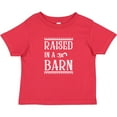 thumbnail image 3 of Inktastic RAISED in a BARN in White Boys or Girls Baby T-Shirt, 3 of 5