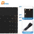 thumbnail image 3 of Pantalla de privacidad para cercas TANG 2,4 m x 15,2 m negra 150 GSM, 3 of 6