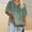 Green, variant on Women's Plus Size V-Neck T-Shirts Soft Cotton Gradient Color Graphic Print Short Sleeve Tees Tops Spring Summer Fashion Casual Loose Shirts,XXXXL,Light Blue