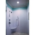 thumbnail image 3 of Halo Recessed Lighting 70PS 8" Albalite Flat Glass Lens With White Polymer Trim Ring, 3 of 4