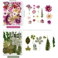 thumbnail image 3 of 110 Pcs Pressed Flowers, Real Dried Flower Leaves for Scrapbooking Crafts DIY Soap Candles Making Nails Decor, 3 of 5