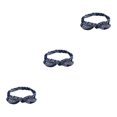 thumbnail image 3 of Redempat Stylish Hairband With Sweat Absorbent Features Stay Fresh And Fashionable Navy Blue 3Set, 3 of 6
