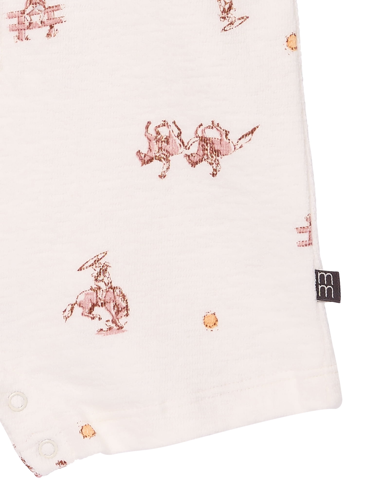 Modern Moments by Gerber Baby Boy Slouch Henley Romper, Sizes 0/3 Months - 24 Months