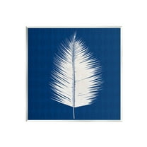 Stupell Industries Tropical Palm Leaf Silhouette Graphic Art Unframed Art Print Wall Art, Design by Susan Jill