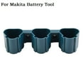 thumbnail image 1 of 1PC Plastic 3 Slots Battery Holder For Power Tools 10.8V 12V Batteries Power Tool Accessories Storage Holder, 1 of 9