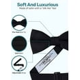 thumbnail image 7 of Men's Formal Satin Bowtie and Cummerbund Set - Black, by S. H. Churchill & Co., 7 of 7