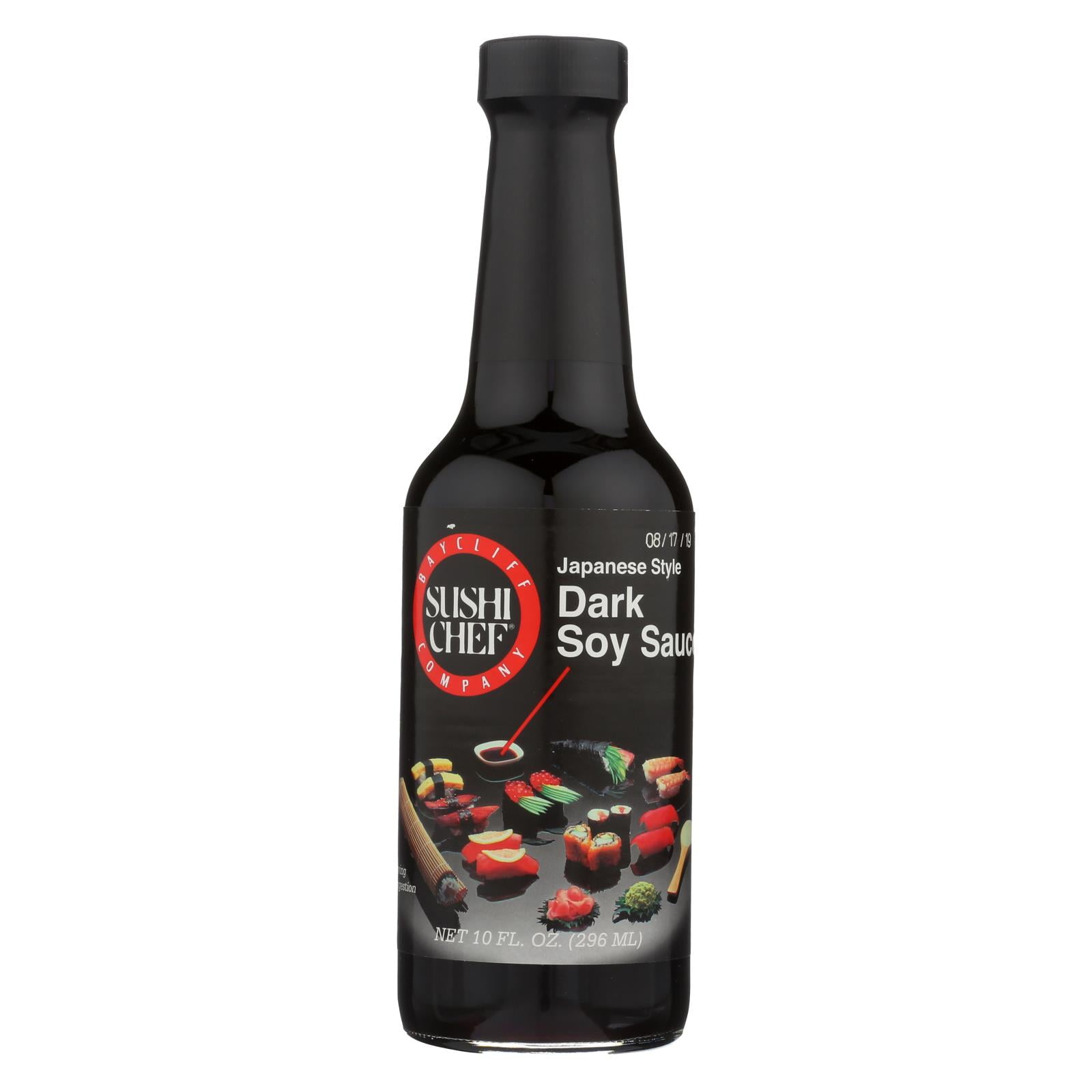 Sushi Chef Sauce Soy Dark Case of 6 10 fl oz
