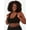 Black, variant on Leading Lady, The Olivia, Full Support Sports Bra, Seamless, Wireless, Removable Pads, Longline Band, Tank Style Bra, Moisture Wicking (Women's & Women's Plus)