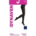 thumbnail image 3 of SIGVARIS Women’s DYNAVEN Open Toe Pantyhose 20-30mmHg - Small Short - Black, 3 of 3